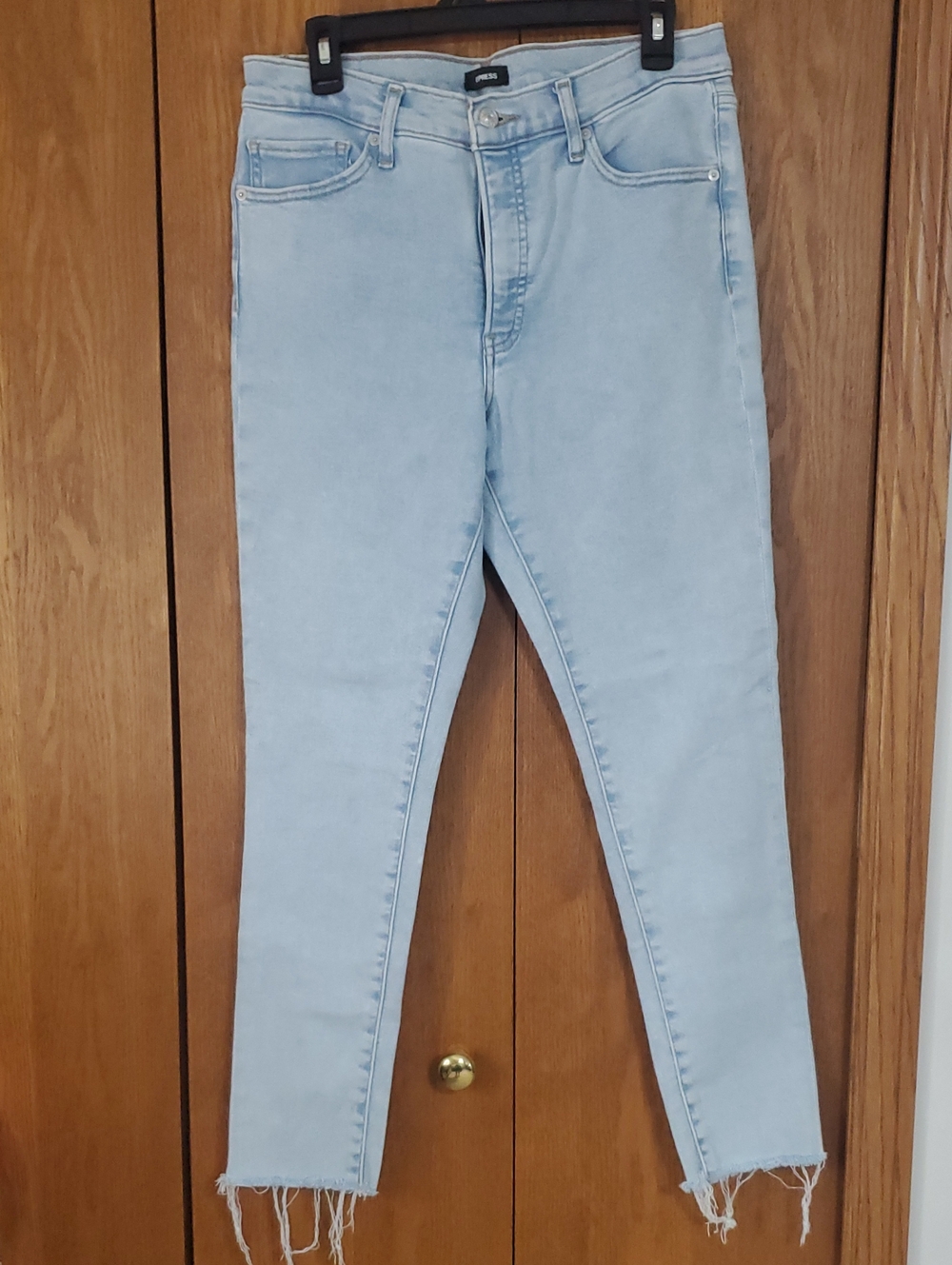 Express Light Blue Women’s Skinny Jeans